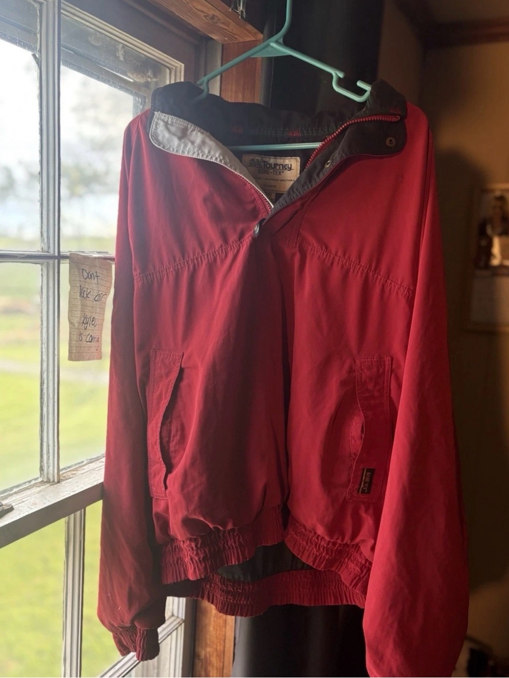 GORE-TEX Red Waterproof Shell Jacket